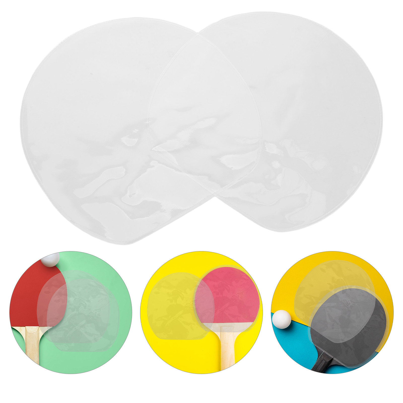 Table Tennis Is Played With A - 10Pcs Transparent Protective Film for Table