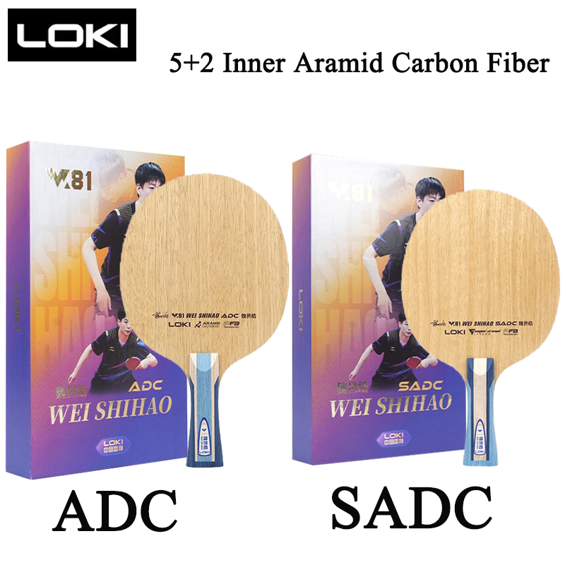 Table Tennis Paddles - LOKI W81 Series ADC SADC Table