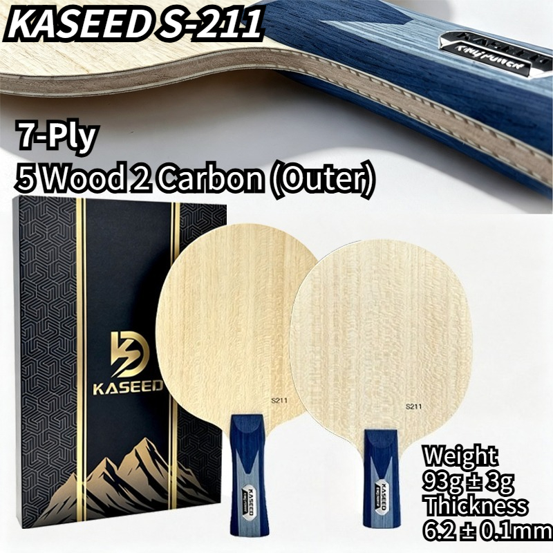 Table Tennis Is Played With A - KASEED S211 King Power 7-Ply Outer