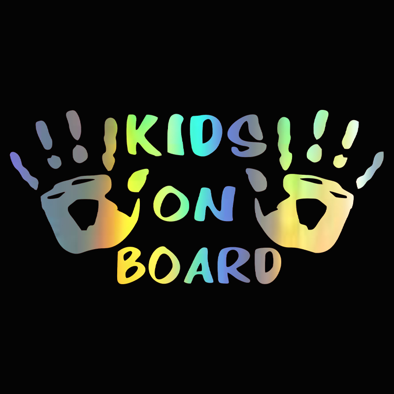 3D Car Sticker KIDS ON BOARD C - đánh giá và giá Table Tennis Zone