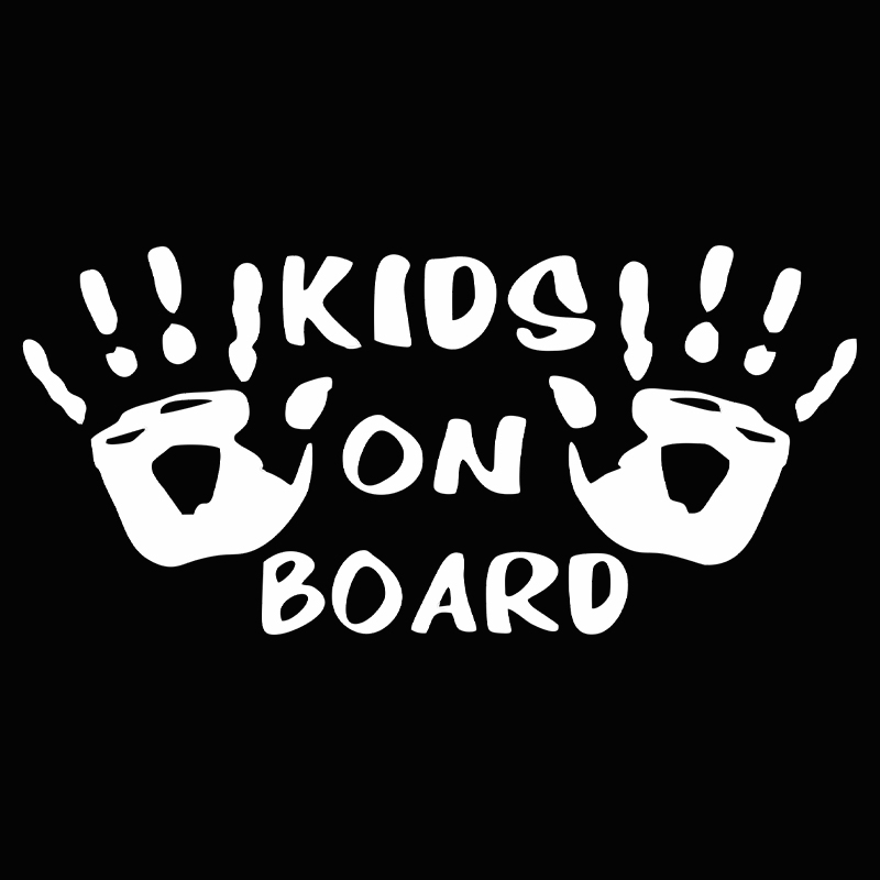 3D Car Sticker KIDS ON BOARD C - đánh giá và giá Table Tennis Zone