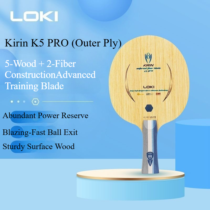 LOKI Kirin K5 PRO Table Tennis - đánh giá và giá Table Tennis Paddles