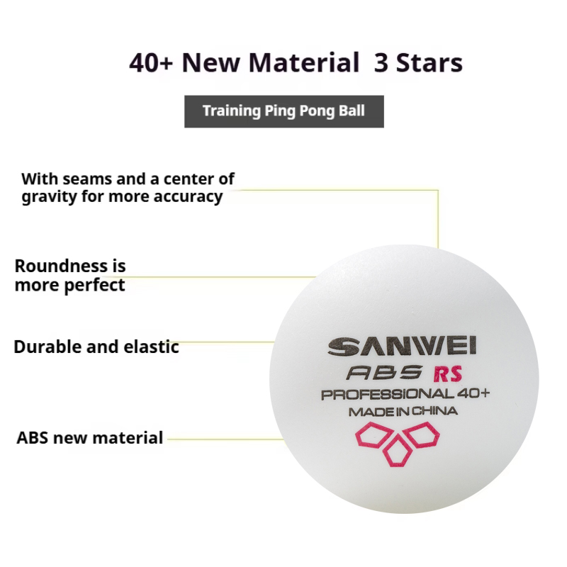 SANWEI RS40+ 3 Star Table Tenn - đánh giá và giá Table Tennis Zlc