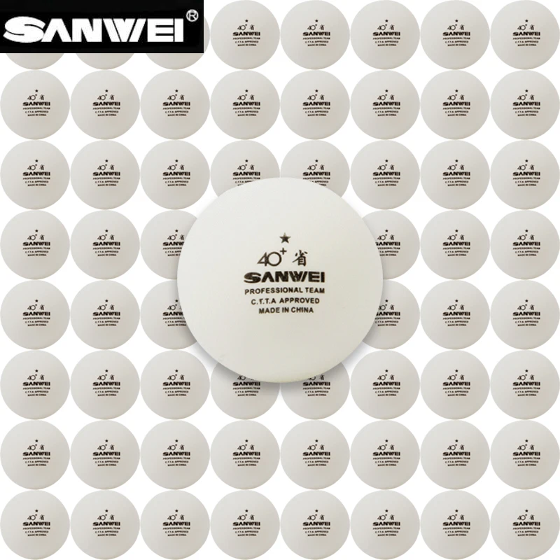 SANWEI 100pcs/pack 40+ Table T - đánh giá và giá Table Tennis Usa Team