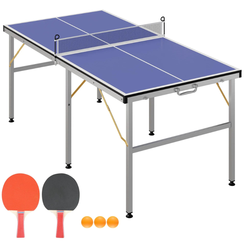 6X3ft Portable Ping Pong Table - đánh giá và giá Table Tennis Usa Team