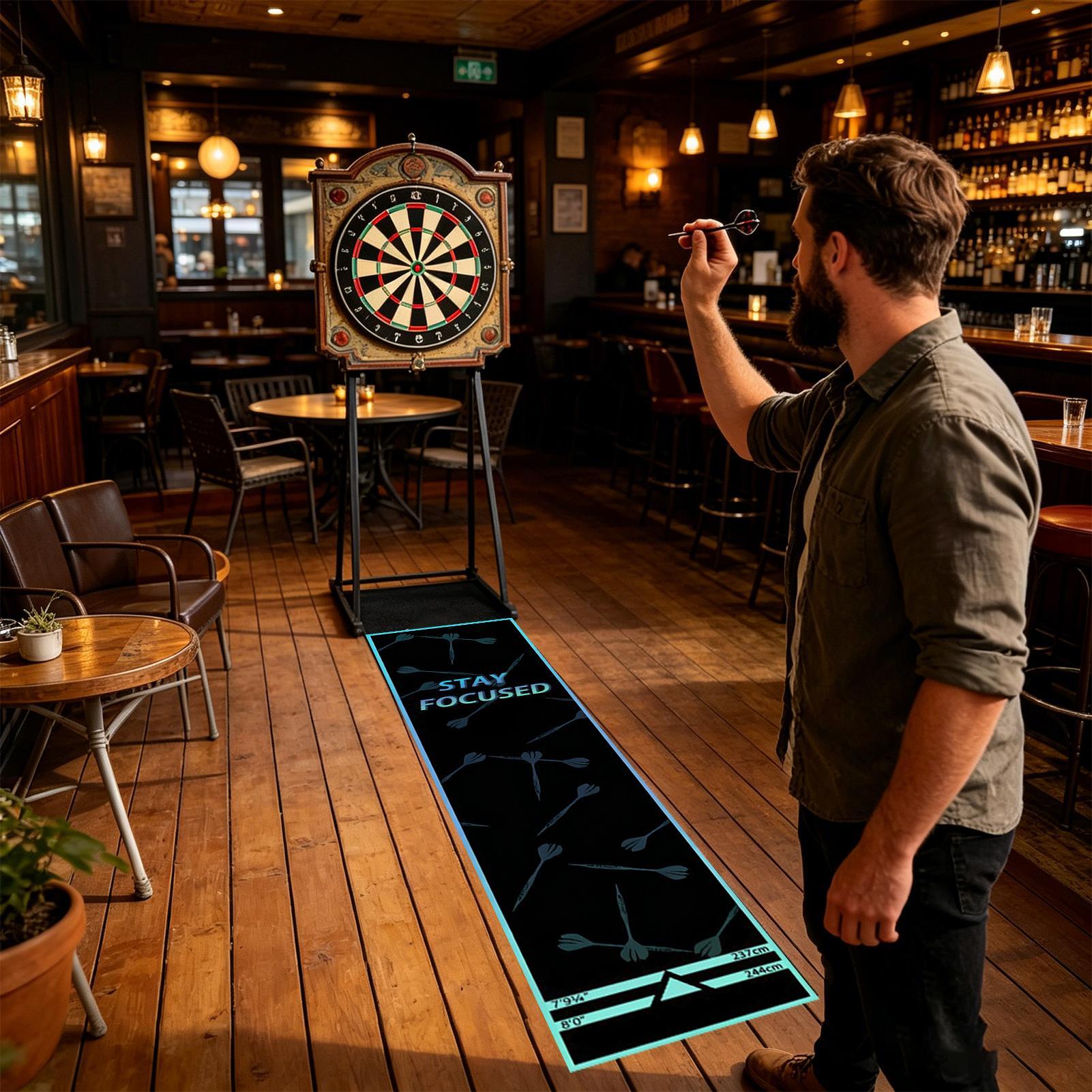 Protective Dart Rug Mat Dart B - đánh giá và giá Throw Distance Board