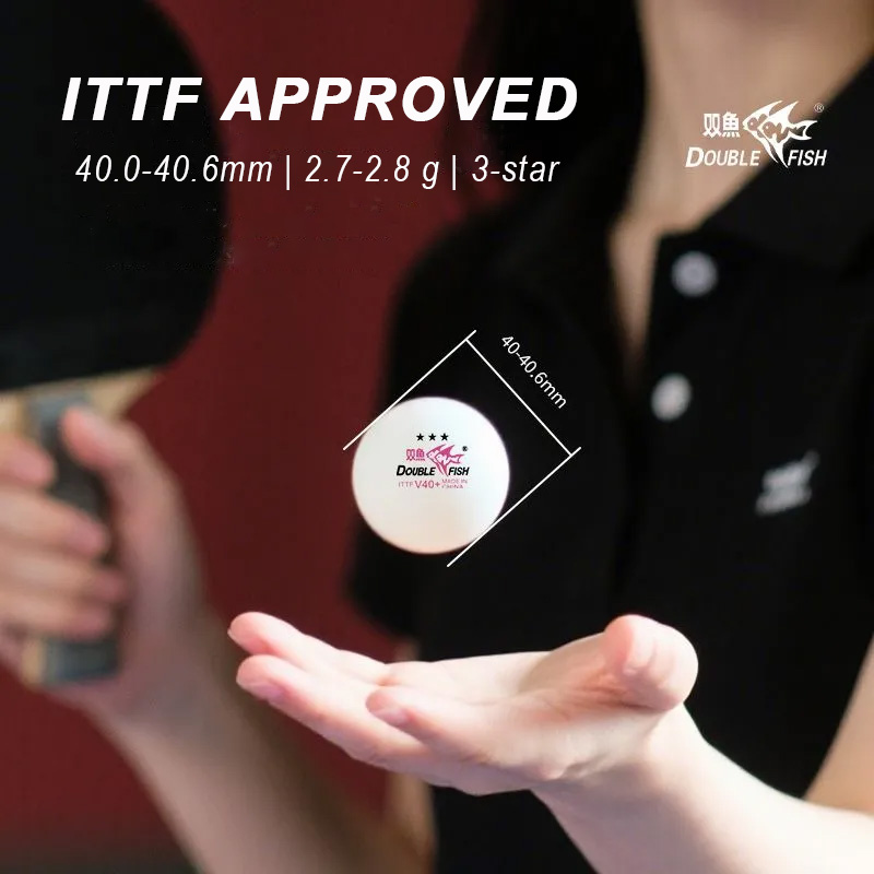 DOUBLE FISH 3 Star V40+ 30/50/ - đánh giá và giá Table Tennis Zlc