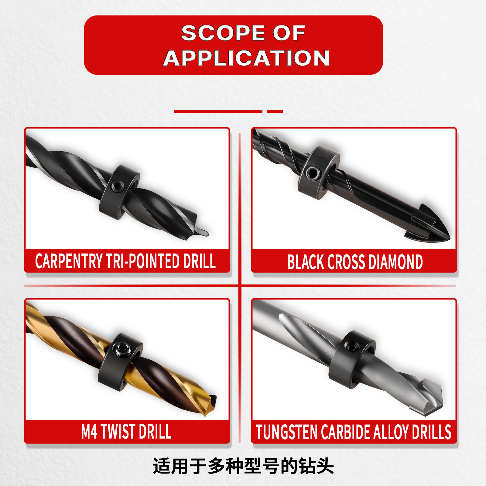 Drill Bit Limit Ring, Twist Dr - đánh giá và giá Table Tennis Zone