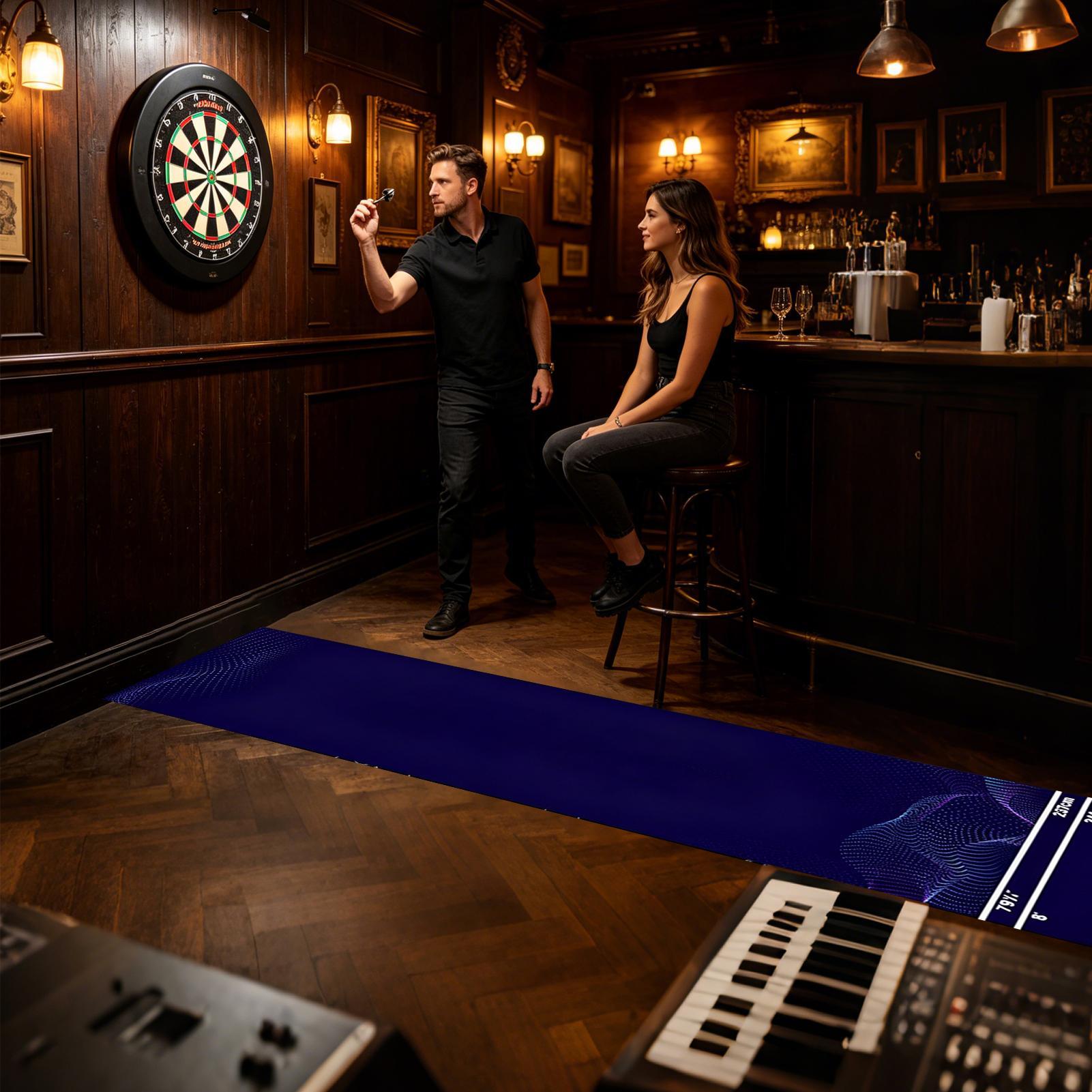 Dart Board Mat Portable Non-Sl - đánh giá và giá Throw Distance Board