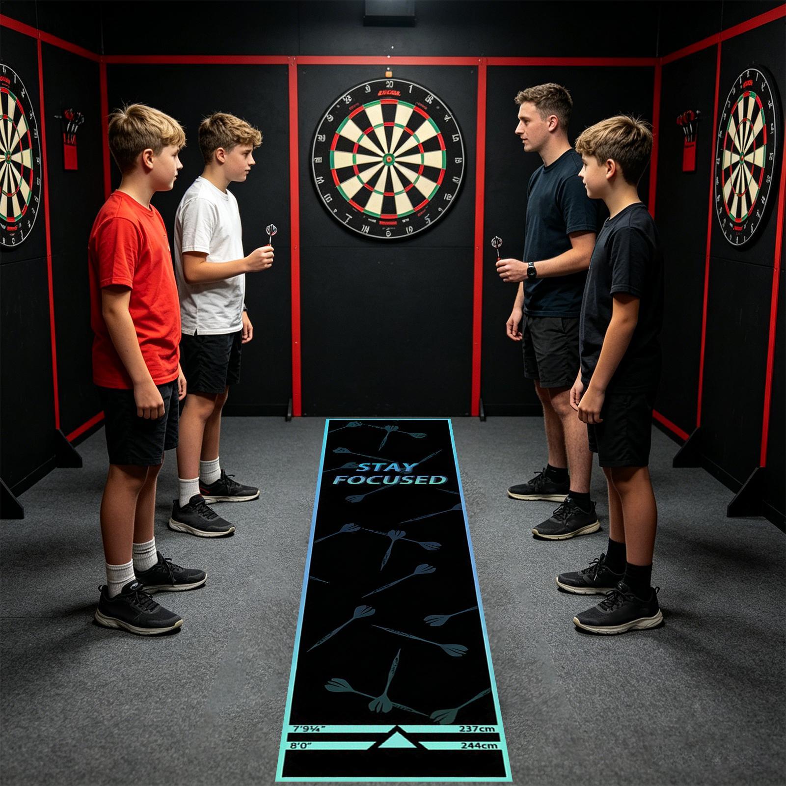 Dart Board Mat Portable Non-Sl - đánh giá và giá Throw Distance Board
