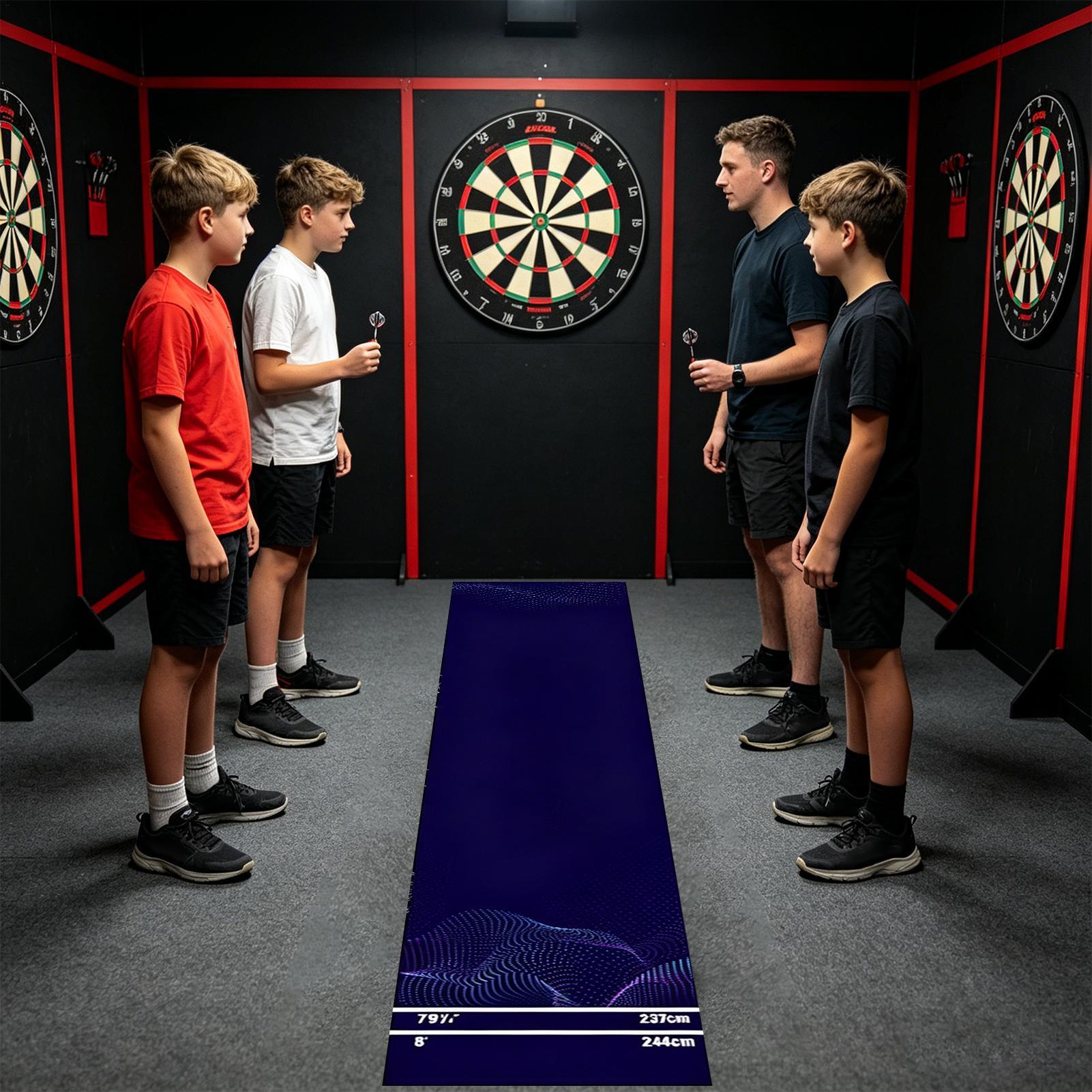 Dart Board Mat Portable Non-Sl - đánh giá và giá Throw Distance Board
