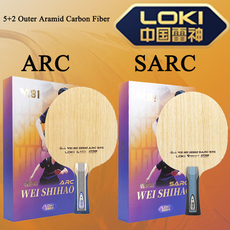 New LOKI W81 Series ARC SARC T - đánh giá và giá Table Tennis Paddles